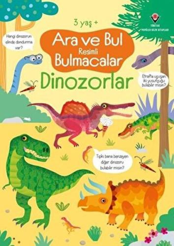 Dinozorlar - Ara ve Bul Resimli Bulmacalar | Kitap Ambarı