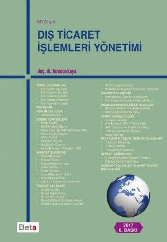 MYO İçin Dış Ticaret İşlemleri Yönetimi | Kitap Ambarı