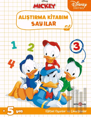 Disney Eğitsel Çıkartmalı Alıştırma Kitabım Sayılar | Kitap Ambarı