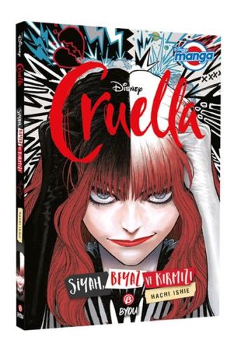 Disney Manga Cruella - Siyah, Beyaz ve Kırmızı | Kitap Ambarı