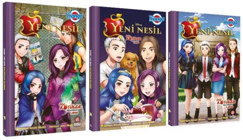 Disney Manga Yeni Nesil Özlü Kötüler Üçlemesi 3 Kitap Set | Kitap Amba