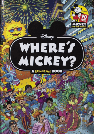 Disney: Where's Mickey Mouse A Look and Find Book Activity (Ciltli) | 