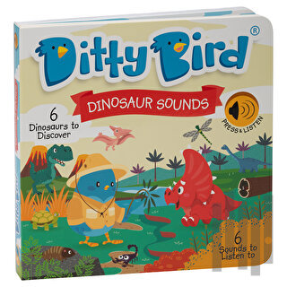 Ditty Bird: Dinosaur Sounds (Ciltli) | Kitap Ambarı