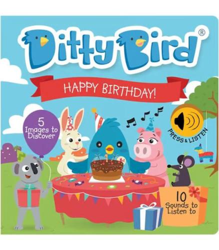 Ditty Bird: Happy Birthday (Ciltli) | Kitap Ambarı