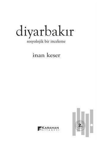 Diyarbakır: Sosyolojik Bir İnceleme | Kitap Ambarı