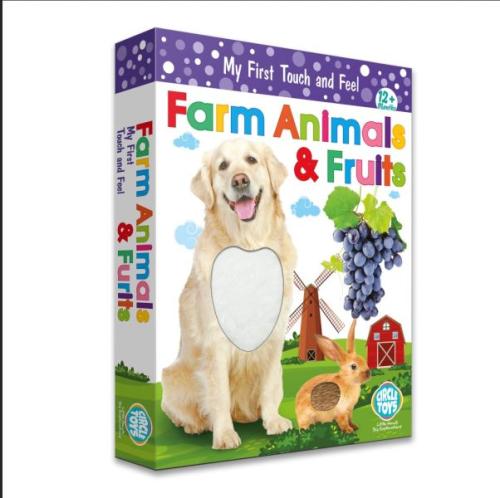 Dokun Hisset Farm Animals n(Çiftlik Hayvanları ve Meyveler) | Kitap Am