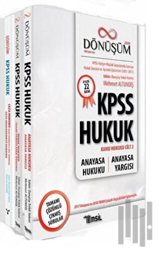 Dönüşüm KPSS Hukuk Seti (3 Kitap Takım) | Kitap Ambarı