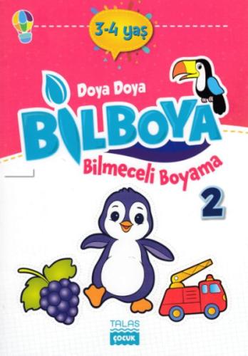 Doya Doya Bil Boya Bilmeceli Boyama 2 (3-4 Yaş) | Kitap Ambarı