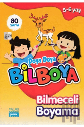 Doya Doya Bil Boya Bilmeceli Boyama (5-6 Yaş) | Kitap Ambarı