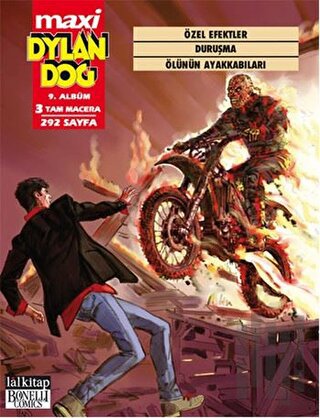 Dylan Dog Maxi Albüm 9 - Özel Efektler / Duruşma / Ölünün Ayakkabıları