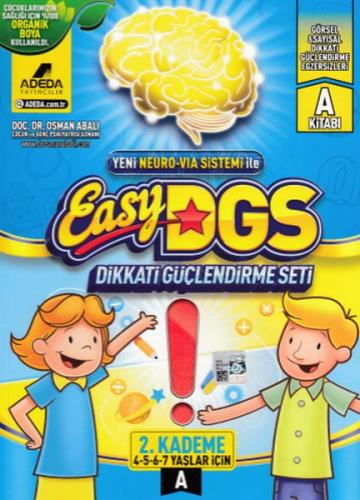 Easy DGS Dikkati Güçlendirme Seti 2. Kademe (4 - 7 Yaş A) | Kitap Amba