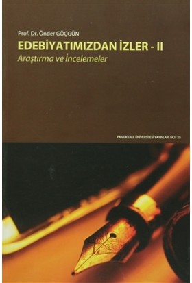 Edebiyatımızdan İzler 2 | Kitap Ambarı