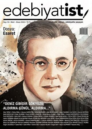 Edebiyatist Dergisi Sayı: 16 Mart - Nisan 2018