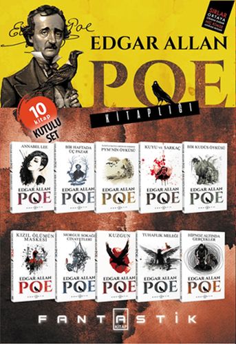 Edgar Allan Poe Seti (10 Kitap Takım) | Kitap Ambarı