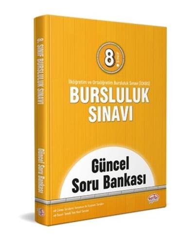 Editör 8. Sınıf Bursluluk Sınavı Güncel Soru Bankası | Kitap Ambarı