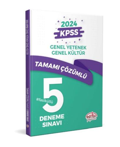 Editör Yayınları KPSS GYGK Tamamı Çözümlü 5 Fasikül Deneme Sınavı | Ki