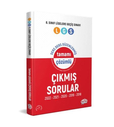 8. Sınıf LGS Ders Ders Tamamı Çözümlü Çıkmış Sorular | Kitap Ambarı