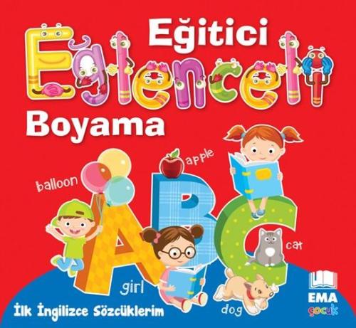 Eğitici Eğlenceli Boyama - İlk İngilizce Sözcüklerim | Kitap Ambarı