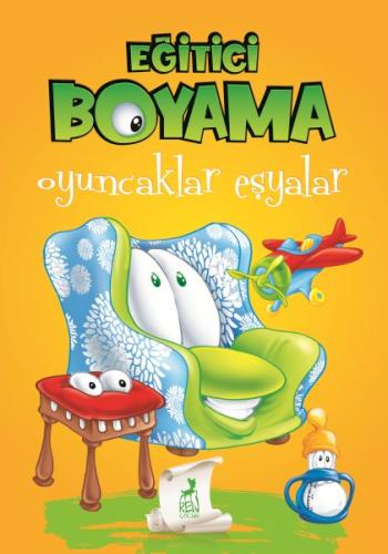 Eğitici Öğretici Boyama - Oyuncaklar Eşyalar | Kitap Ambarı