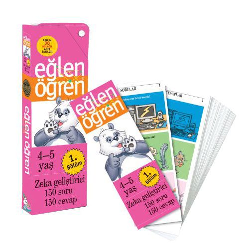 Eğlen Öğren (4-5 Yaş 1. Bölüm) | Kitap Ambarı