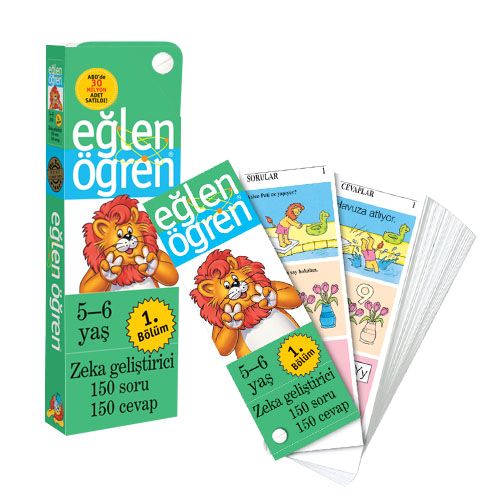 Eğlen Öğren (5-6 Yaş 1. Bölüm) | Kitap Ambarı