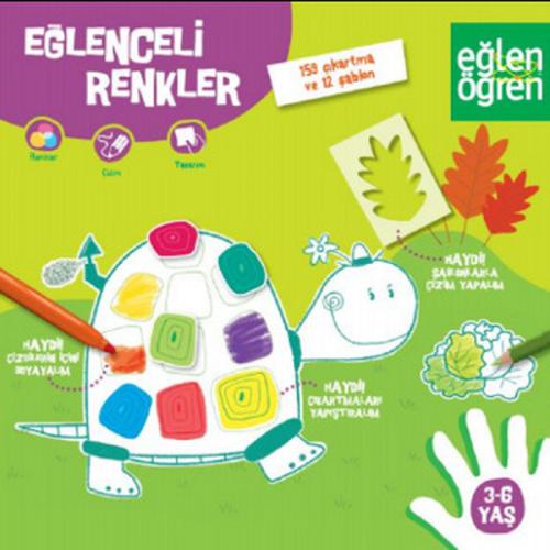 Eğlen Öğren - Eğlenceli Renkler (3-6 Yaş) | Kitap Ambarı