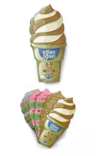 Eğlen Öğren Ice Cream - 420 Soru (8-9 Yaş) | Kitap Ambarı