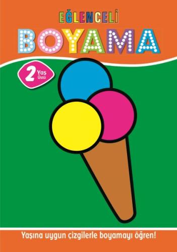 Eğlenceli Boyama - 2 Yaş Üstü 4'lü Pastel Boya Hediyeli | Kitap Ambarı