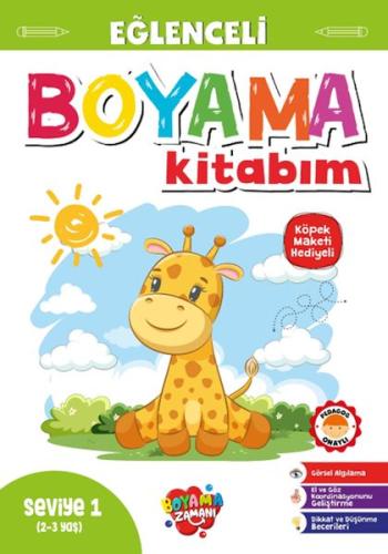 Eğlenceli Boyama Kitabım - Mavi Kitap | Kitap Ambarı