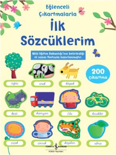 Eğlenceli Çıkartmalarla İlk Sözcüklerim - 200 Çıkartma | Kitap Ambarı