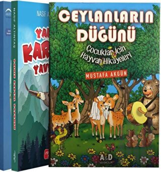 Eğlenceli Çocuk Hikayeleri Seti (3 Kitap Takım) | Kitap Ambarı