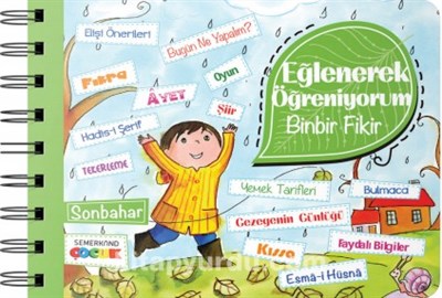 Eğlenerek Öğreniyorum - Binbir Fikir - Sonbahar | Kitap Ambarı