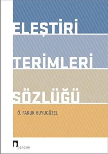 Eleştiri Terimleri Sözlüğü | Kitap Ambarı