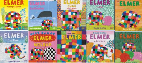 Elmer Serisi (10 Çeşit-50 Kitap) | Kitap Ambarı