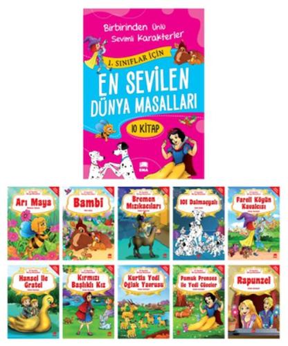 En Sevilen Dünya Masalları - 10 Kitap Takım Büyük Boy | Kitap Ambarı