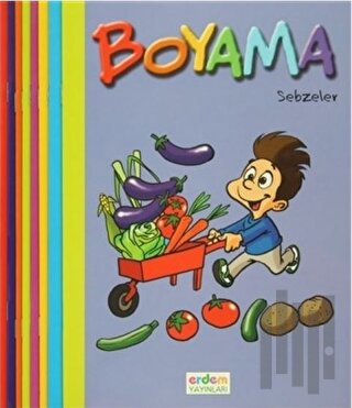 Erdem Eğitici Boyama 8 Kitap Takım | Kitap Ambarı