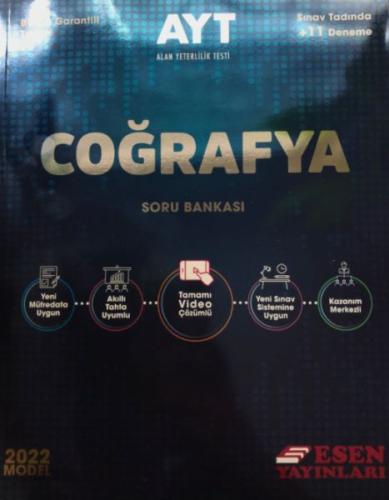 Esen AYT Coğrafya Soru Bankası 2022 | Kitap Ambarı