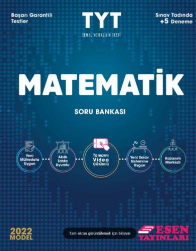 Esen TYT Matematik Soru Bankası 2022 | Kitap Ambarı