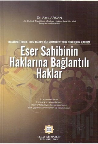 Eser Sahibinin Haklarına Bağlantılı Haklar | Kitap Ambarı