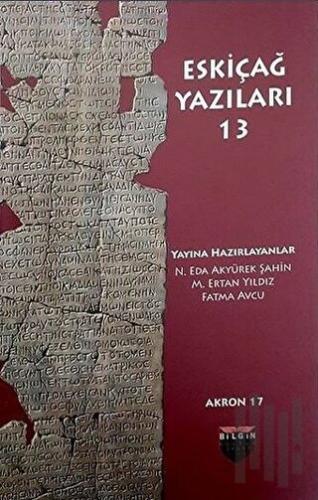 Eskiçağ Yazıları 13 | Kitap Ambarı