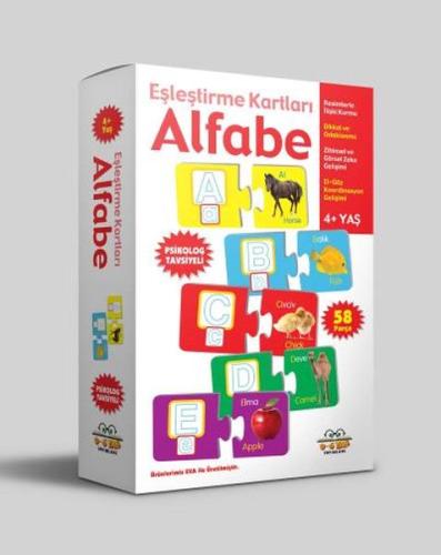 Eşleştirme Kartları Alfabe | Kitap Ambarı