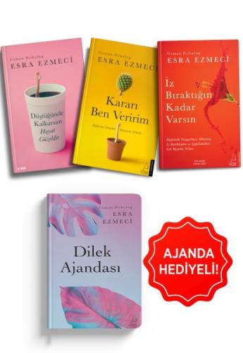 Esra Ezmeci Psikoloji Seti 3 Kitap Dilek Ajanda Hediyeli | Kitap Ambar