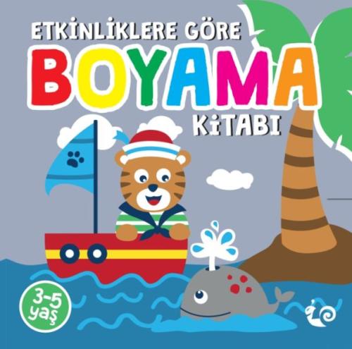 Etkinliklere Göre Boyama Kitabı - Gri | Kitap Ambarı