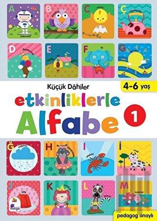 Etkinliklerle Alfabe 1 - Küçük Dahiler | Kitap Ambarı