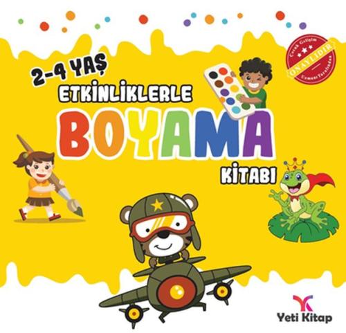 2 - 4 Yaş Etkinliklerle Boyama Kitabı 2 | Kitap Ambarı