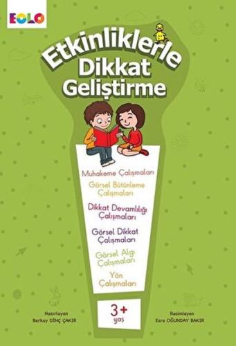 Etkinliklerle Dikkat Geliştirme 3+ Yaş | Kitap Ambarı