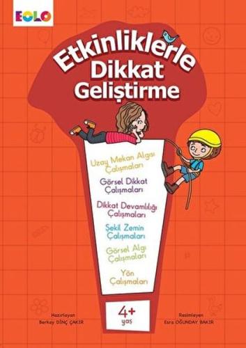 Etkinliklerle Dikkat Geliştirme 4+ Yaş | Kitap Ambarı