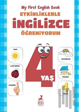 Etkinliklerle İngilizce Öğreniyorum 4 Yaş | Kitap Ambarı