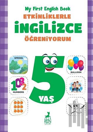 Etkinliklerle İngilizce Öğreniyorum 5 Yaş | Kitap Ambarı