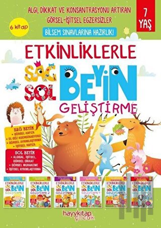 Etkinliklerle Sağ Beyin Sol Beyin Geliştirme (6 Kitap) | Kitap Ambarı